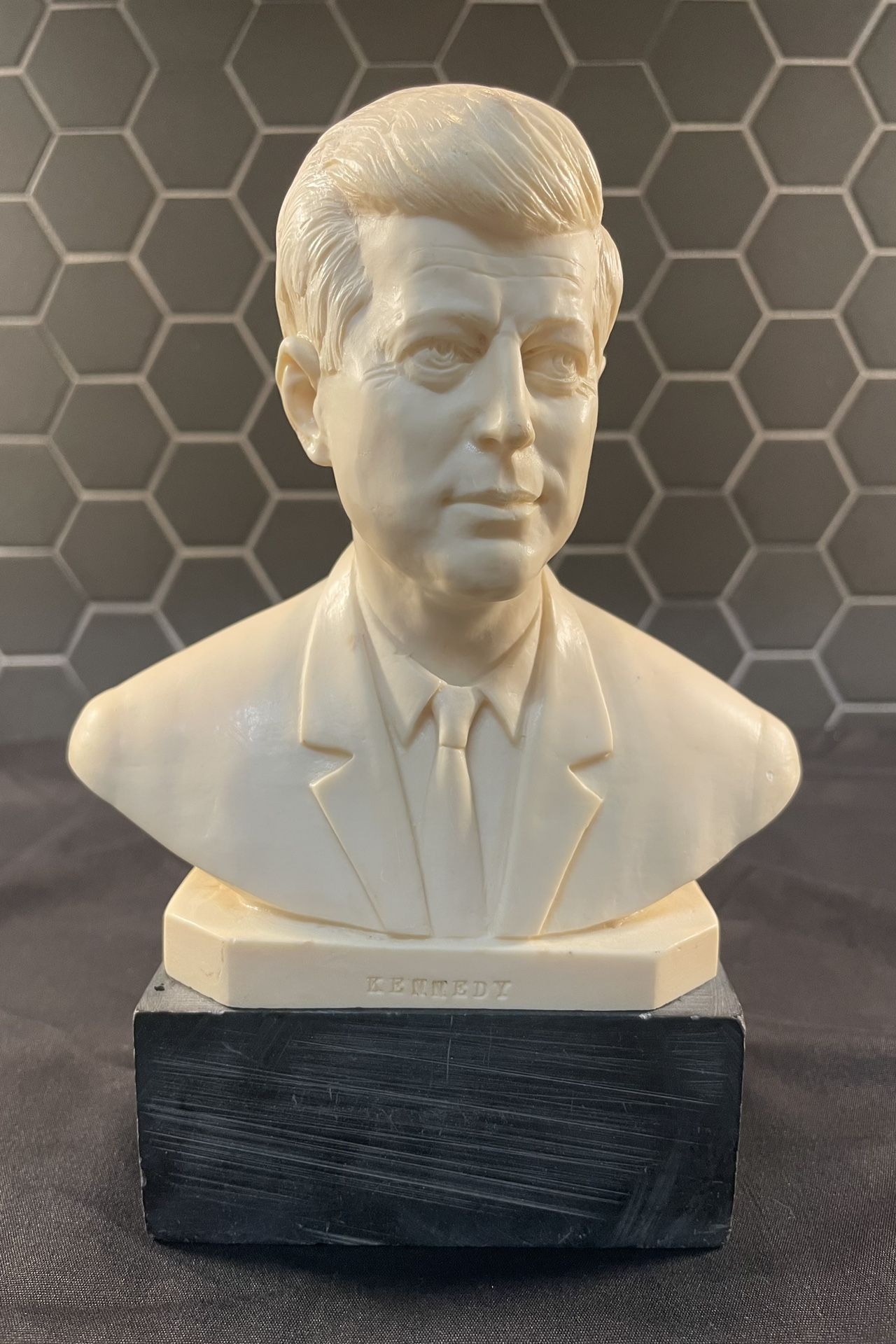JFK Resin Bust Sculpture