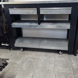 Husky Tool Box/Work Bench with Draws