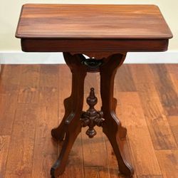 1880’s Walnut Wood Center Table