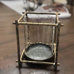 Tabletop Hurricane Candle Holder