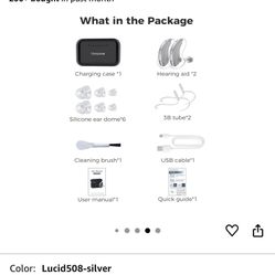 Vivtone Hearing Aids/ Lucid 508-S  8 Channels