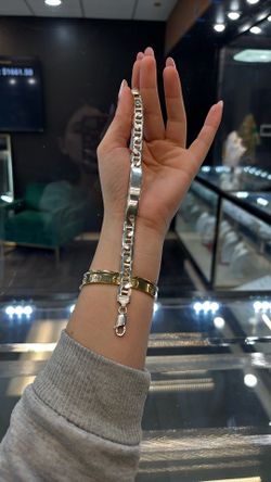 925 Silver Solid Bracelet 