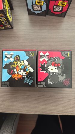 Hello kitty x Godzilla McDonald’s toys * TRADE ONLY*