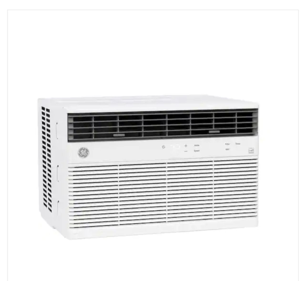 GE 8,000 BTU 115-Volt Smart Window Air Conditioner with WiFi and Remote in White, ENERGY STAR