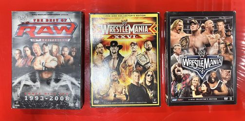 WWE DVDs