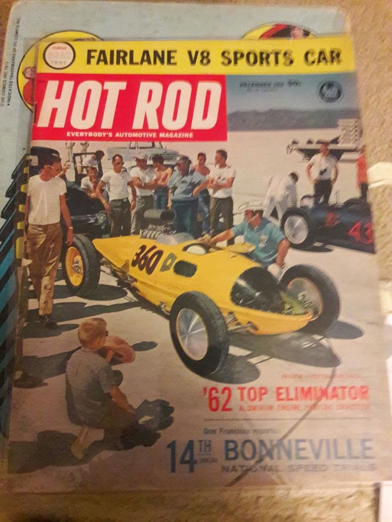 Vintage hot rod December 1962