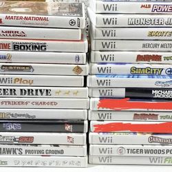 Nintendo Wii Lot of 25 Games (Check Description)