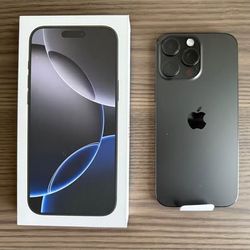 Brand New Apple iPhone 16 Pro Max 256 GB Black Titanium