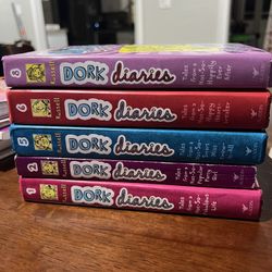 Dork Diaries (1,2,5,6,8)