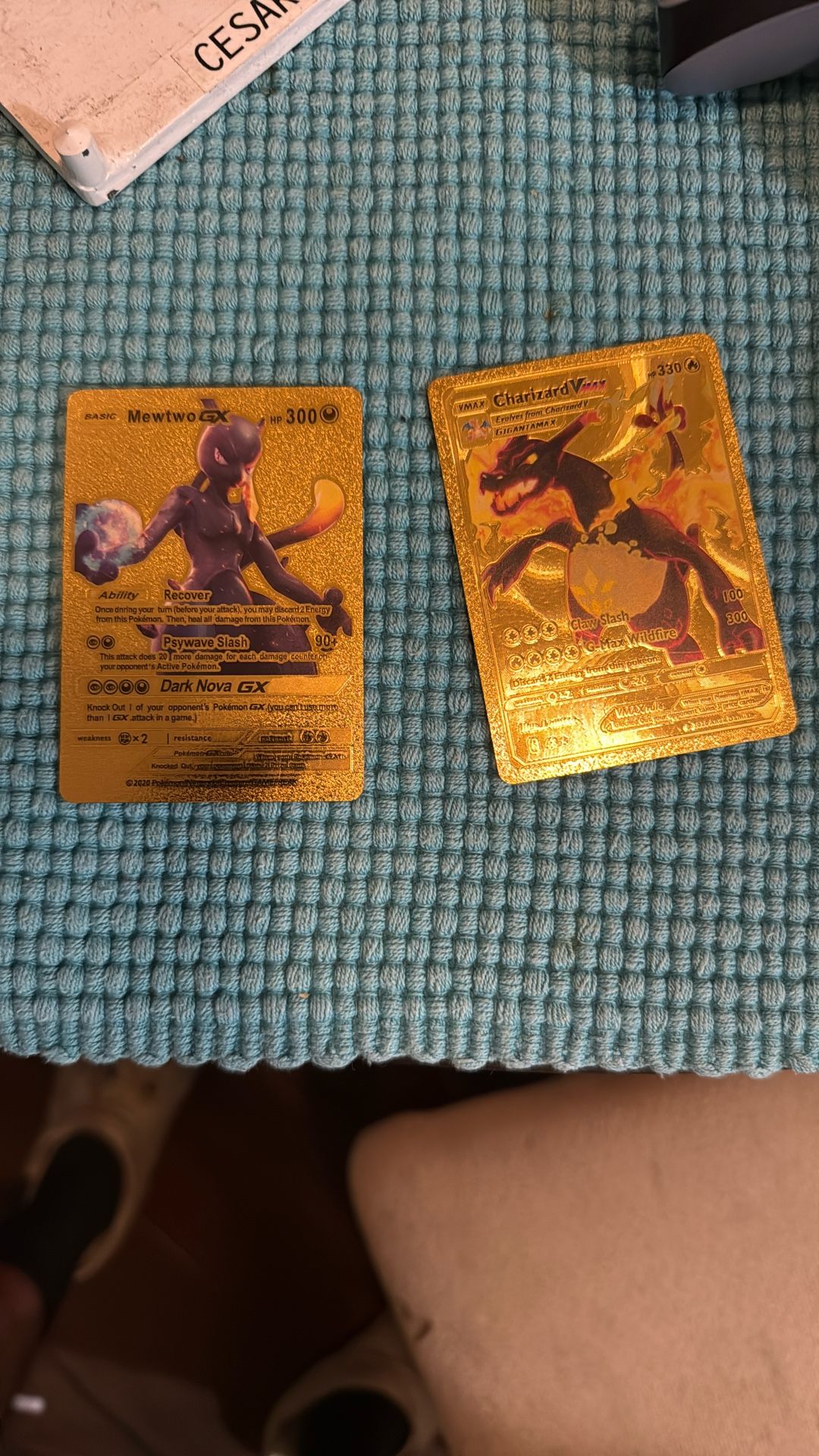 Gold Pokémon Cards
