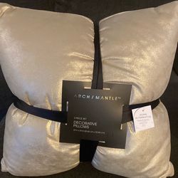 2 Piece Decorative Pillows