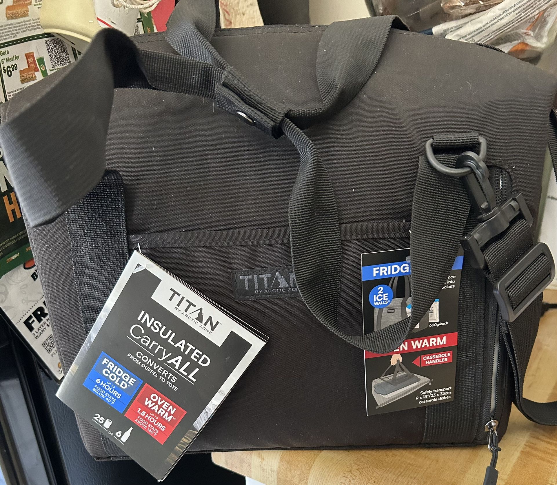 NEW. Titan. lunch bag