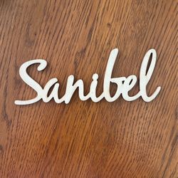 Wood Word Sanibel
