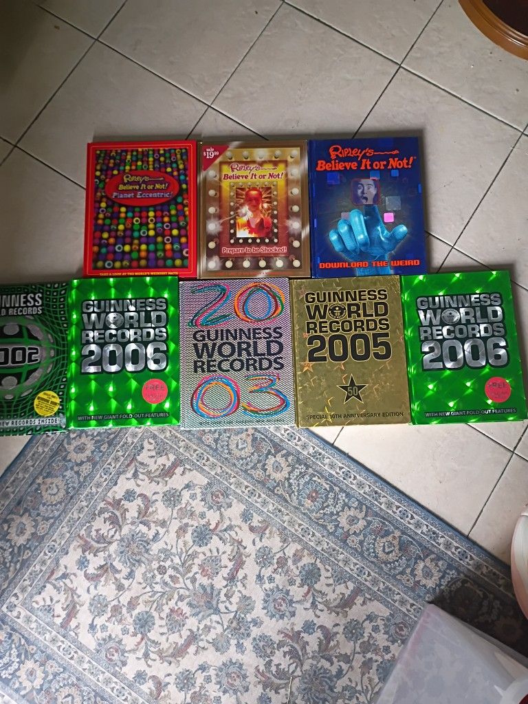Ripley's & Guinness Books