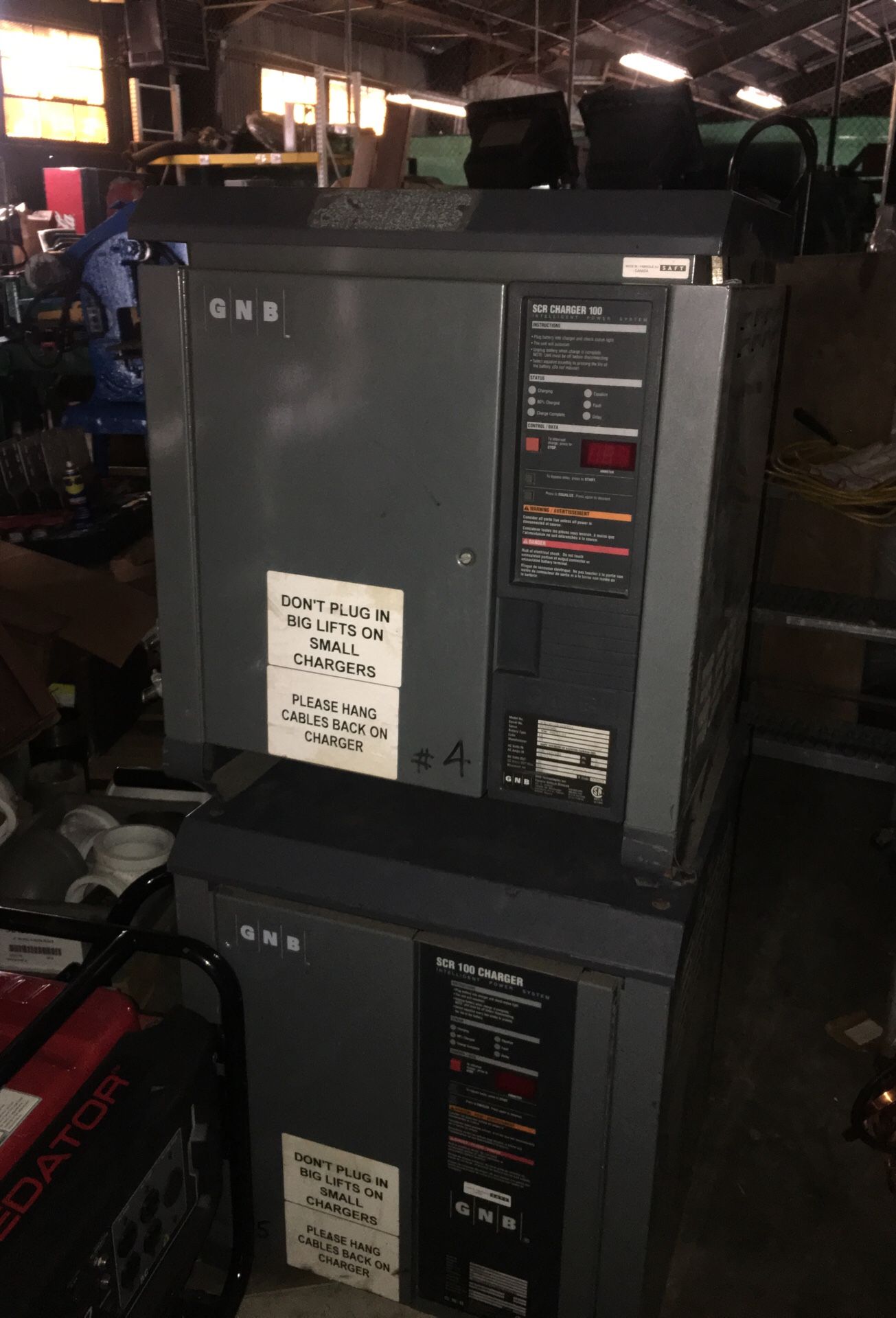Industrial forklift Battery Charger
