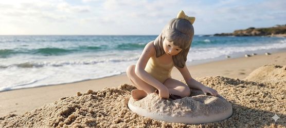 Sand Castles" from the "A Child's World