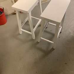 Chair Stools Both Together For 10.00