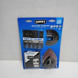 15 PC. Multi Tool Blade Set