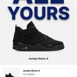 Jordan 4 Black Cat