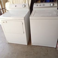 Washer and dryer