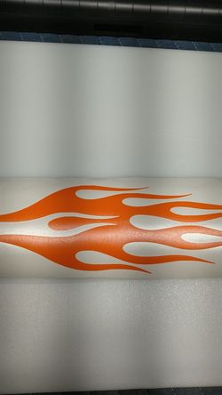 Premium vinyl flame decals for you auto or motorcycle