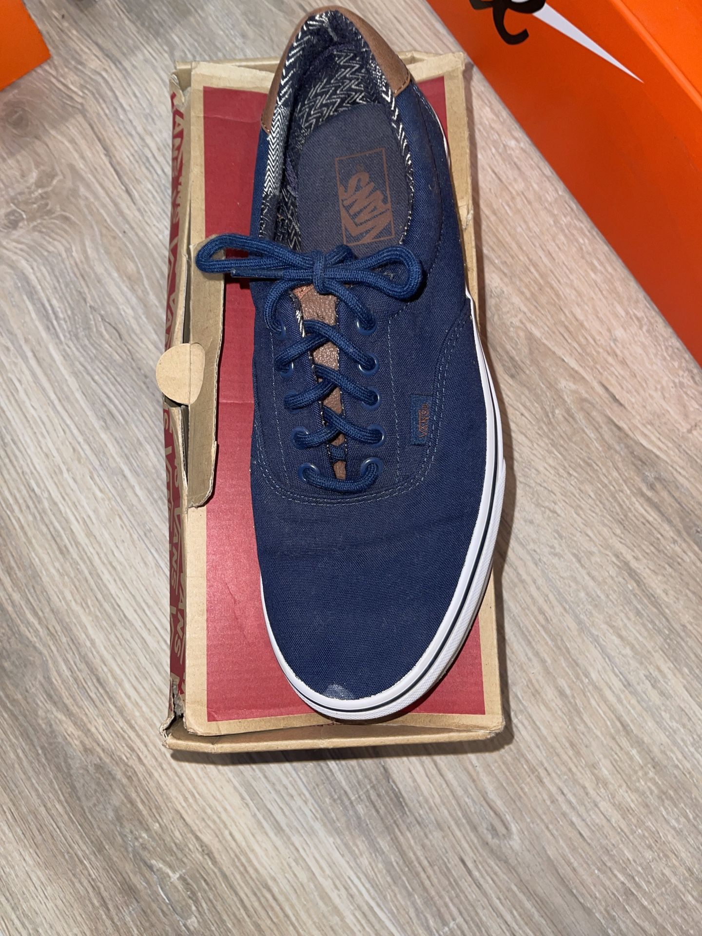 Red And Blue Vans Men’s 11