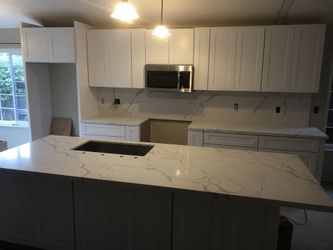 Granite man installation