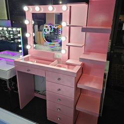Brand New Vanity Set 6 Drawers Side Shelve & Xl Shelve $789