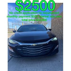 2014 Chevy Malibu No Credit Application 