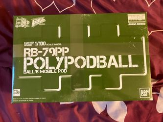 Premium Bandai RB-79PP Polypod Ball MG model kit new