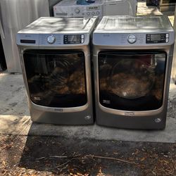 Maytag Front Load Washer & Dryer Set 