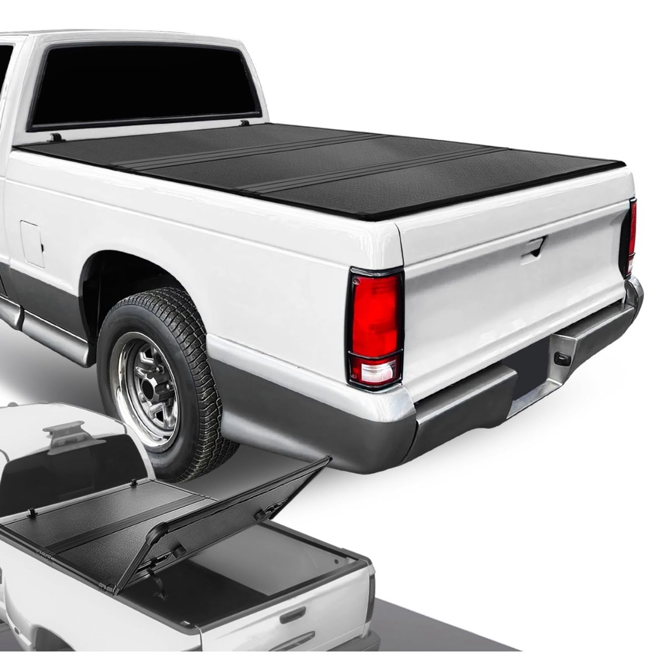 LA Zona Auto Parts 1988 to 2001 Chevrolet CK GMC pickup 6.5 Hard Cover Tri Fold Tapa Cubierto Duro