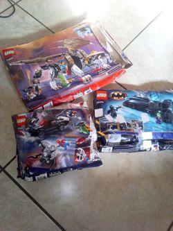 Used Legos Parts Are New All 3 Sets $60
