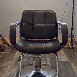 Barber Chair + LED Lights 
