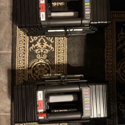 2 Power block Dumbbells 