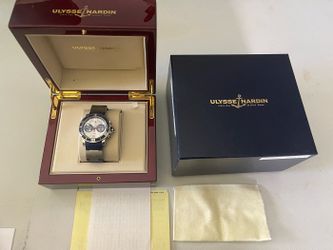 Ulysse Nardin Maxi Marine Automatic Chronograph blue