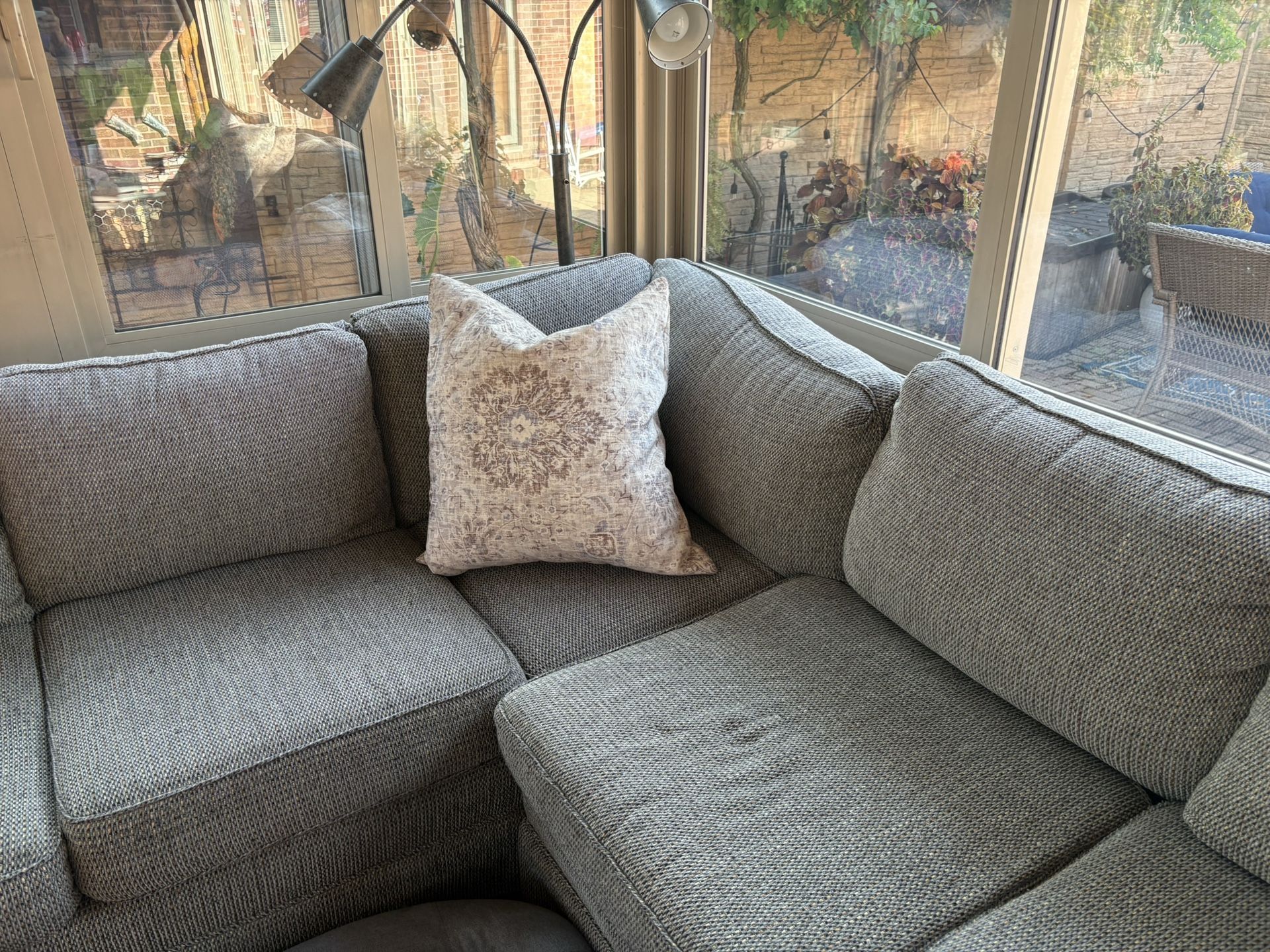 L shape couch