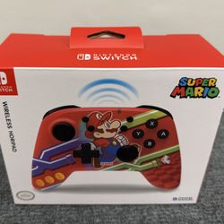 Mario Wireless Nintendo Switch Gaming Controller – Gamers - Brand New!