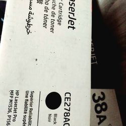 78A. ..... CE278AC HP BLACK TONER 