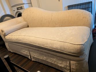White Sofa/Chaise