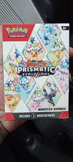 Pokemon prismatic evolutions booster bundle for sale