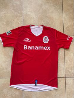 Atlética Toluca #10 Antonio Naelson “Sinha” Size M, Soccer Jersey Season 2008.