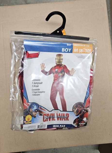 NEW Ironman Costume Size M (8_10).
