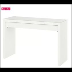 White IKEA Malm Dressing Table