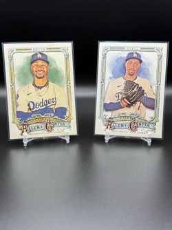 Topps Allen & Ginter Betts & Snell Dodgers Cards