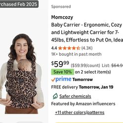 Mom Cozy Baby Carrier