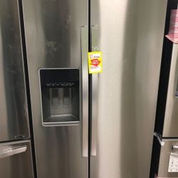 Whirlpool Stainless Steel Counter Depth Side by Side Refrigerator 4I