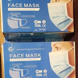 Face mask total 250, new 