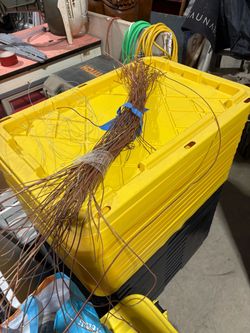 Bundle of Bare Copper Wire Scrap