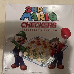 Mario Checkers Game